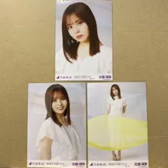 乃木坂46 真夏の全国ツアー2022 Special 生写真 佐藤璃果3種コンプ