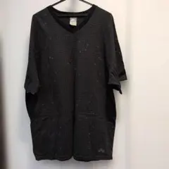 211・Nike チェック柄 Vネック Tシャツのサムネイル
