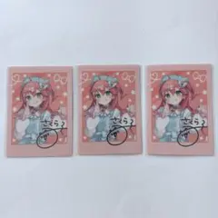 ホロライブ さくらみこ チェキ風カード まとめ売り ローソン