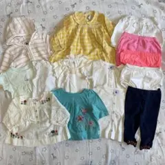 【60cm・6m】プチバトーなど　ベビー服14着セット