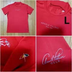 Arnold Palmer アーノルドパーマーゴルフ半袖モックネックシャツ Lのサムネイル