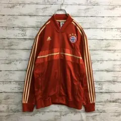 am5039 アディダストラックジャケット ジャージ　赤　XL