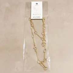 Fuwari ネックレス ゴールドカラー チェーン