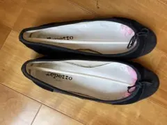 【中古】レペット バレエ　37.5 黒　エナメル　箱付き