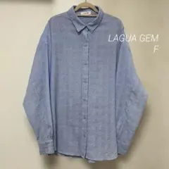 LAGUA GEM 長袖シャツ ライトブルーのサムネイル
