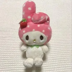 【レア】マイメロディ ぬいぐるみ ふわわイチゴ 平成レトロ