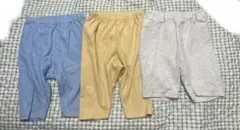 ユニクロ　アカチャンホンポ　90サイズ　レギンスパンツ　3点セット