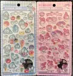 【正規品】ボンボンドロップシール サンリオ第2弾ハンギョドン マイメロ２点セット