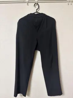 ユニクロ タックワイドパンツ ネイビー Mサイズ