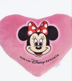 Disney ミニー ハートクッション ピンク