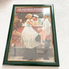 ノーマン・ロックウェル ジグソーパズル 完成品 インテリア　アメリカン　レトロのサムネイル