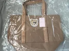 FEILER オールドテディワッペントート ベージュL&ハンドルカバー