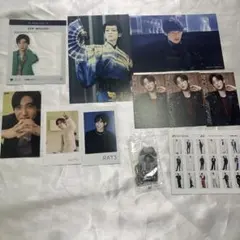 目黒蓮　フォトセット、お守りキーホルダー