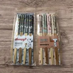 スヌーピー 箸 8膳 セット 竹製 キャラクター 食器 新品 まとめ売り