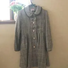 ☆値下げしました☆ メゾピアノ　ロングコート　ツイードコート　ほぼ未使用美品