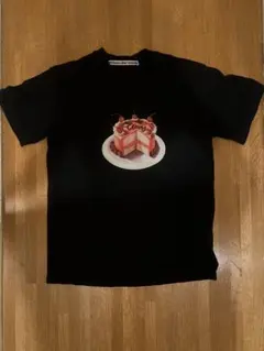 ケーキプリント 黒 半袖Tシャツのサムネイル