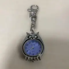 ELITE フクロウ型 キーホルダー ウォッチ 稼働　132
