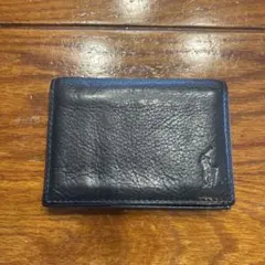 Polo Ralph Lauren 黒 レザー 名刺入れ