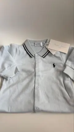 ‼️新品未使用‼️Ralph Lauren 水色ロンパース