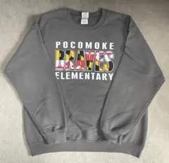 POCOMOKE BRAVES スウェット グレー