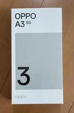 OPPO A3 5G 4GB/128GB ブラック 本体 新品未使用品 未開封