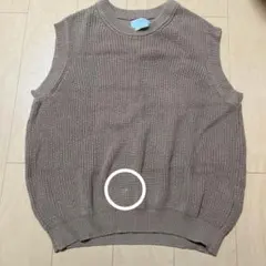 ニットベスト ページュ チャオパニックのサムネイル