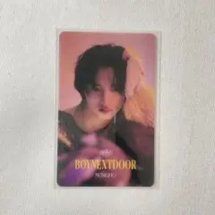 BOYNEXTDOOR ソンホ Why Weverse トレカ