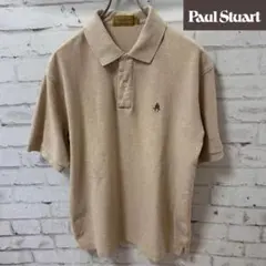 Paul Stuart ポールスチュアート 鹿の子ポロシャツ LLサイズ 日本製のサムネイル