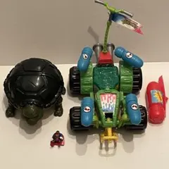 当時物 タートルズ おもちゃ ミニフィギュア プレイメイト