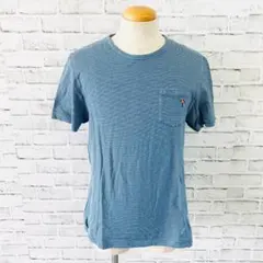 ポールスミス サークルロゴ マルチストライプ Tシャツ L メンズ 「F615のサムネイル