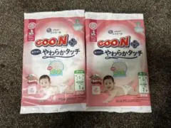 新品未使用】GOO.N プラス やわらかタッチ 新生児用 68枚×2パック