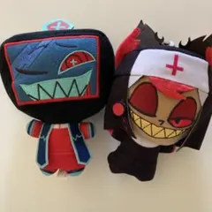 新品⭐️ハズビン・ホテル ぬいぐるみ ヴォックス＆シスターアラスターセット