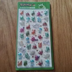 【新品未使用】韓国限定　ポケモン　ニャオハ　3Dシール