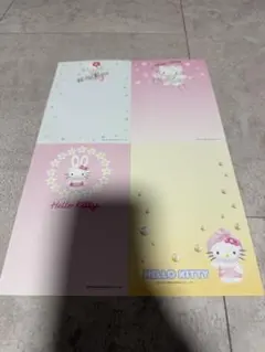 ハローキティ ポストカード　4枚セット　キティちゃん　平成　当時物　サンリオ