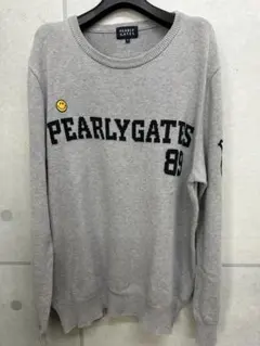 PEARLY GATES クルーネック セーター ゴルフウェア - メルカリ