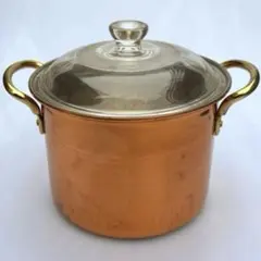 銅両手鍋 新光金属COPPER 100 HOME WARE - メルカリ