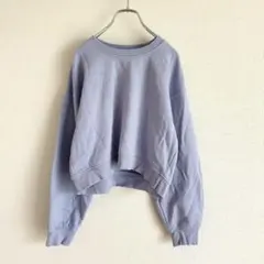 A67 ZARA スウェット　トレーナー　裏起毛　あったかい　プルオーバー