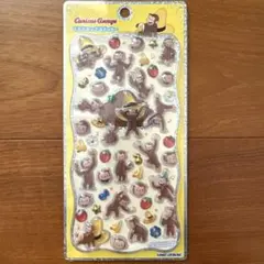 プチドロップステッカー プチドロ おさるのジョージ
