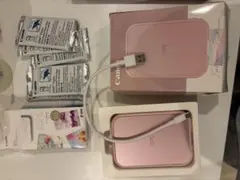 Canon inSPIC ピンク 本体 + ZINKペーパー50枚 - メルカリ