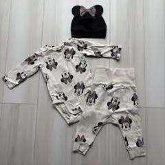 H&M ミニーマウスロンパース 3M