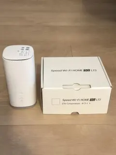 Speed Wi-Fi HOME 5G L13 ZTE ホワイト 初期化済のサムネイル