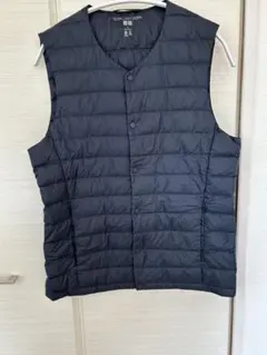 UNIQLO ULTRA LIGHT DOWN ベスト S ネイビー