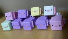 Minecraft Axolotl ミニフィギュア セット