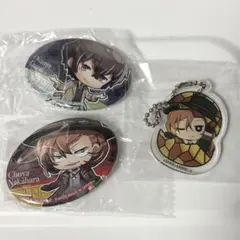 文豪ストレイドッグス 缶バッジ 中原中也 太宰治 まとめ売り アクスタ