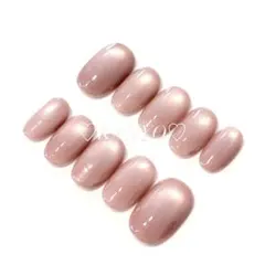 現品 ネイルチップ 大人　オフィス　マグネット　ちゅるん　シンプル　推し