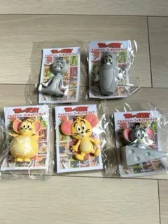 トムとジェリー トム＆ジェリー フィギュアストラップ まとめ売り