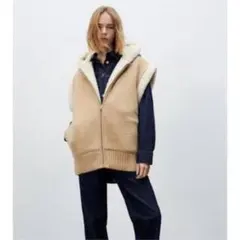 ZARA ニットベスト