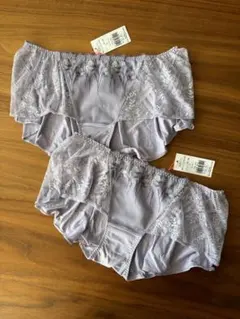 Lの2枚」トリンプ プレスド フラワー 押し花刺繍 ボーイズレングス ショーツ