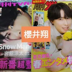 櫻井翔　ザテレビジョン　TVガイド　切り抜き