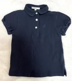 SHIPS シップス　ネイビー ポロシャツ 100cm 男女兼用